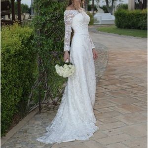 Stunning italian wedding dress